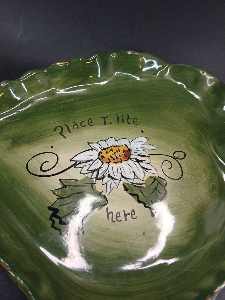 Blue Sky T Lite Tray Leave Shape X