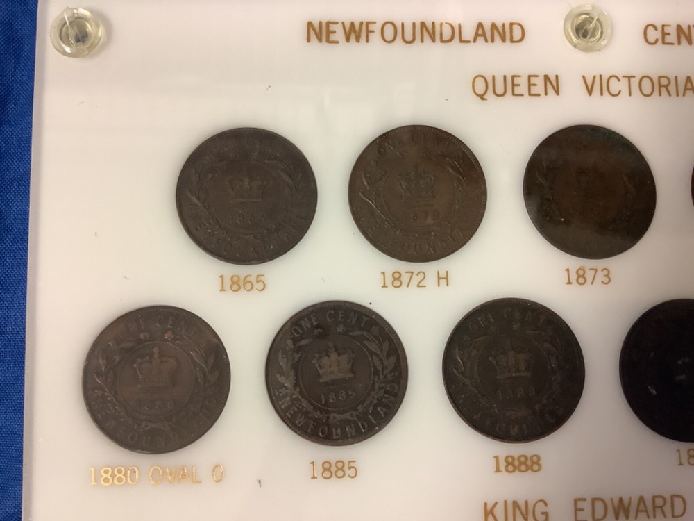 1865-1947 Newfoundland Large Cent Complete Set!