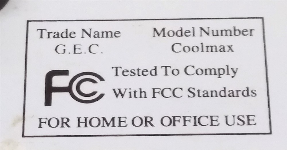 ⭐️⭐️⭐️⭐️⭐️ G.E.C Coolmax TV Television Analog Cable Box