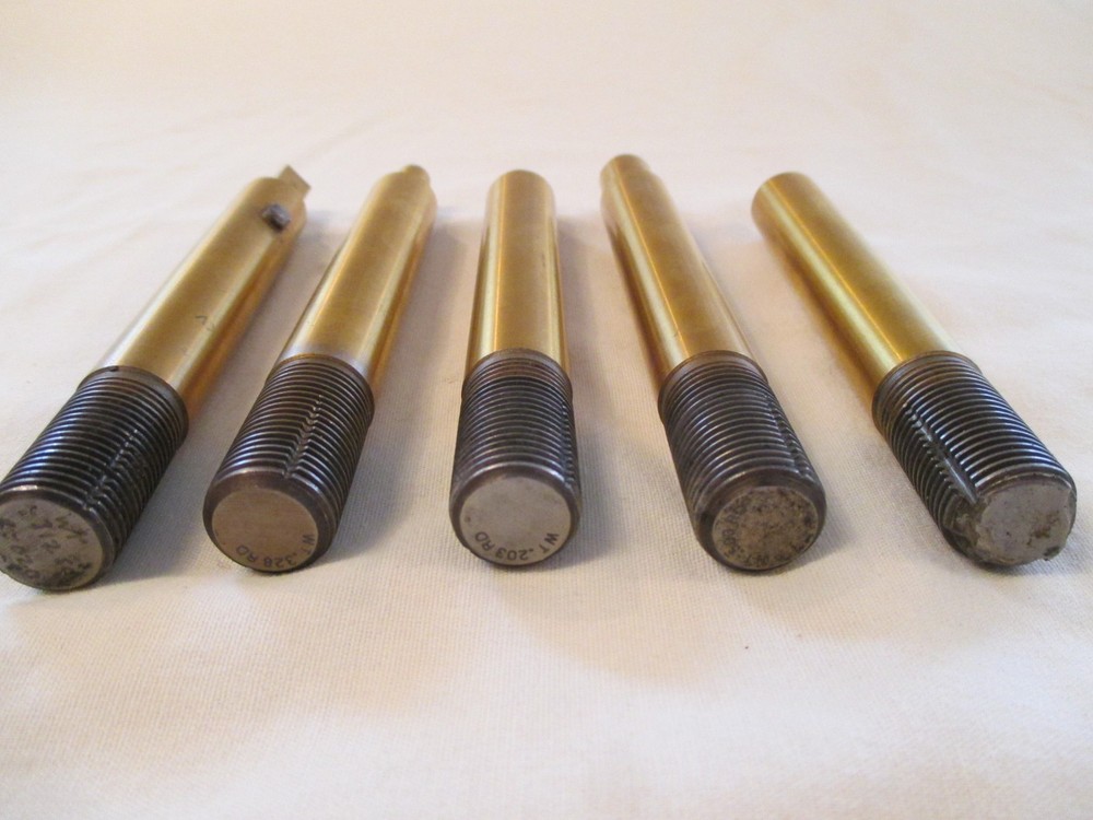 Amada Wilson WT RD Style Die/Tooling Punches. Threaded.