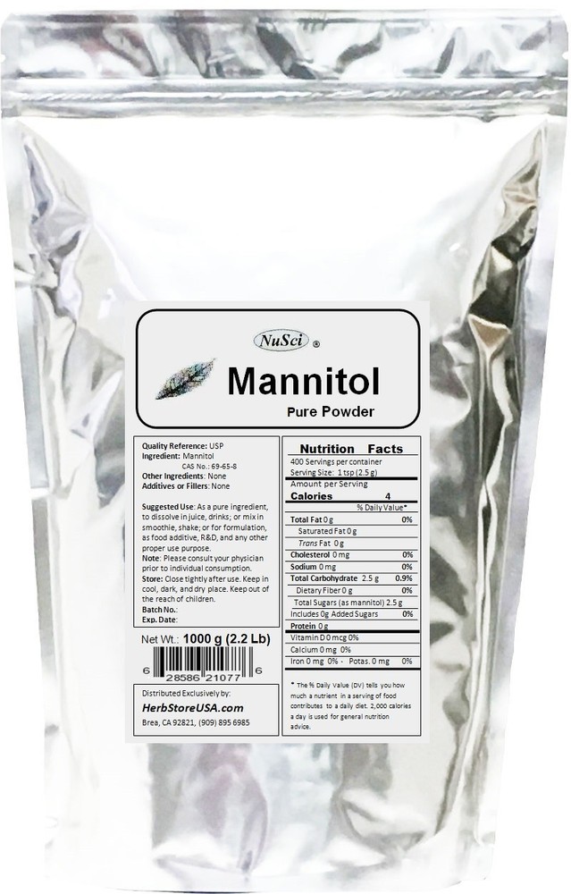 pure powder Mannitol1000Grams
