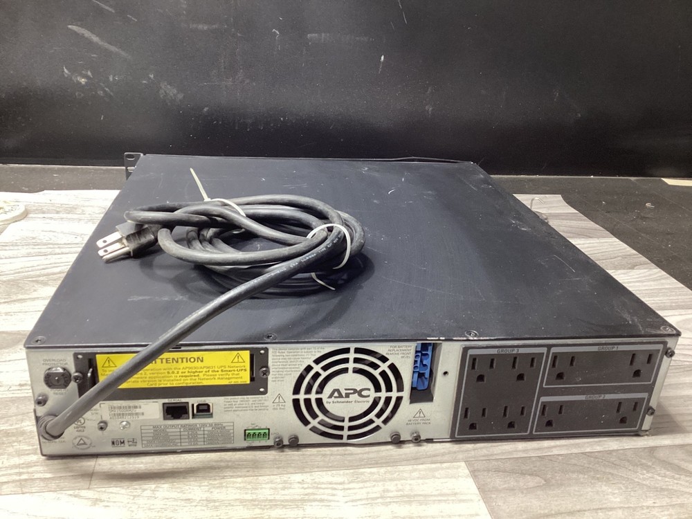APC UPS SMX1500RM2U #103B129PR3
