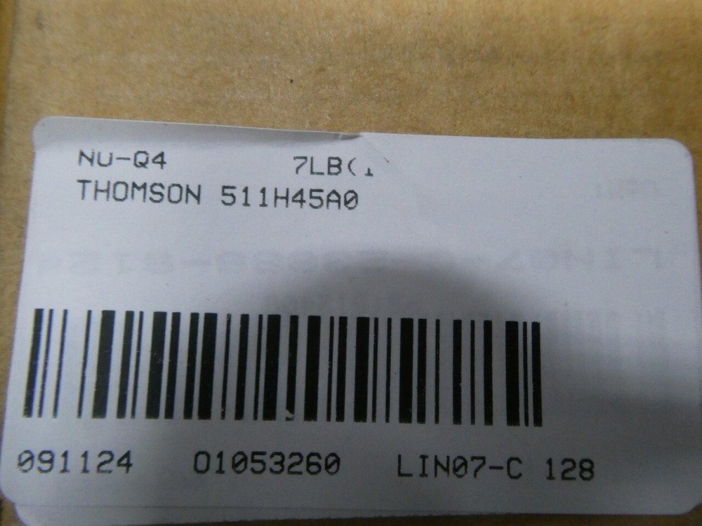 Thomson 511H45A0 Linear Guide 137.1mm 120mm