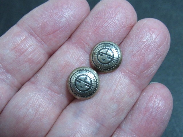 small native american sterling earrings