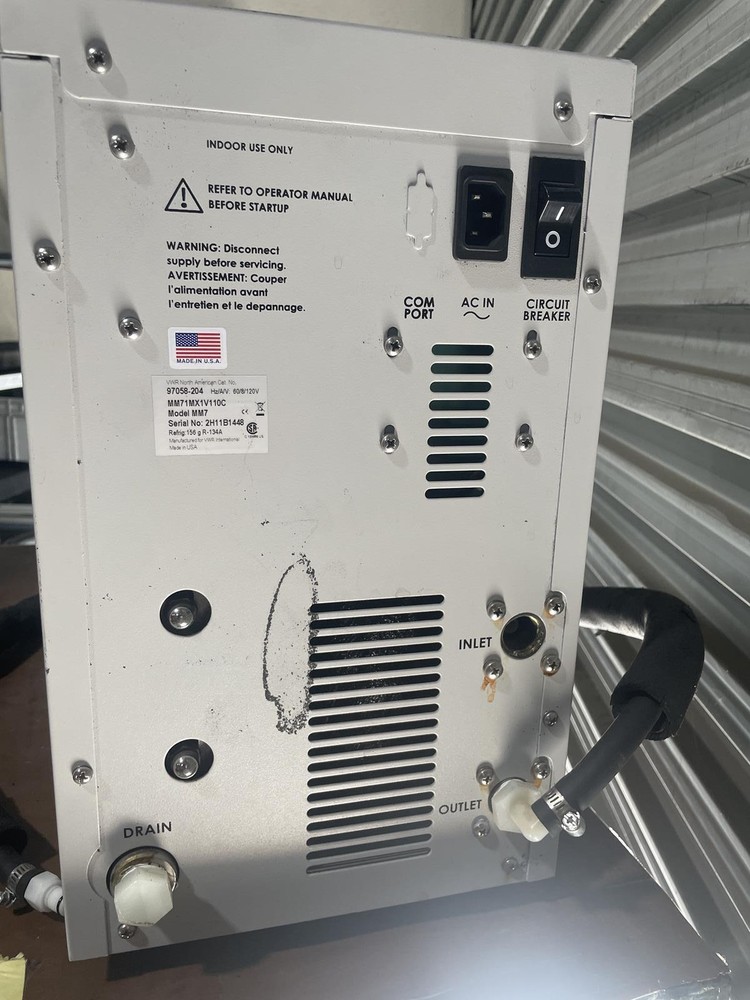 VWR SCIENTIFIC MM7 RECIRCULATING CHILLER