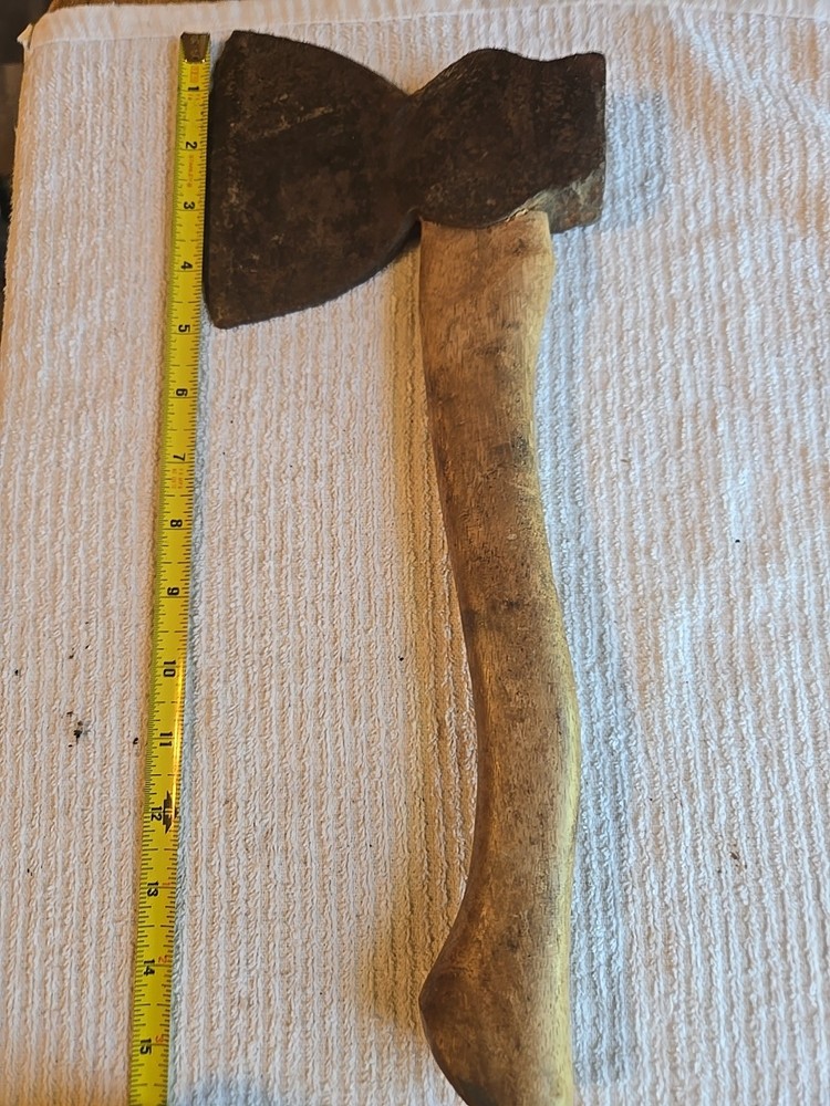 Antique Unbranded Hewing Hatchet-Axe