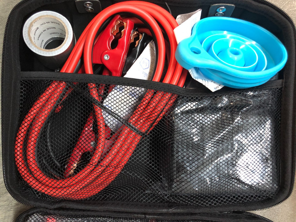 Bridgestone Roadside Assistance Kit 12 Items Auto Safety Accident Set