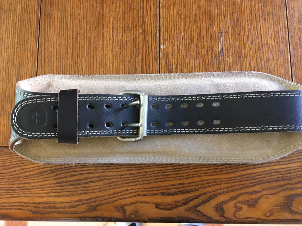 Harbinger Leather weight Lifting belt new condition size large