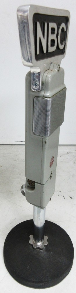 Turner Table Microphone with "NBC" marque