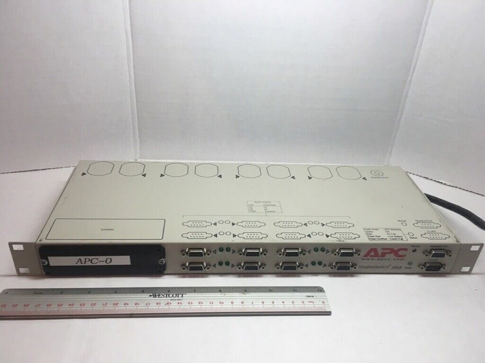 APC AP9225EXP POWER DISTRUBITION UNIT, MASTERSWITCH