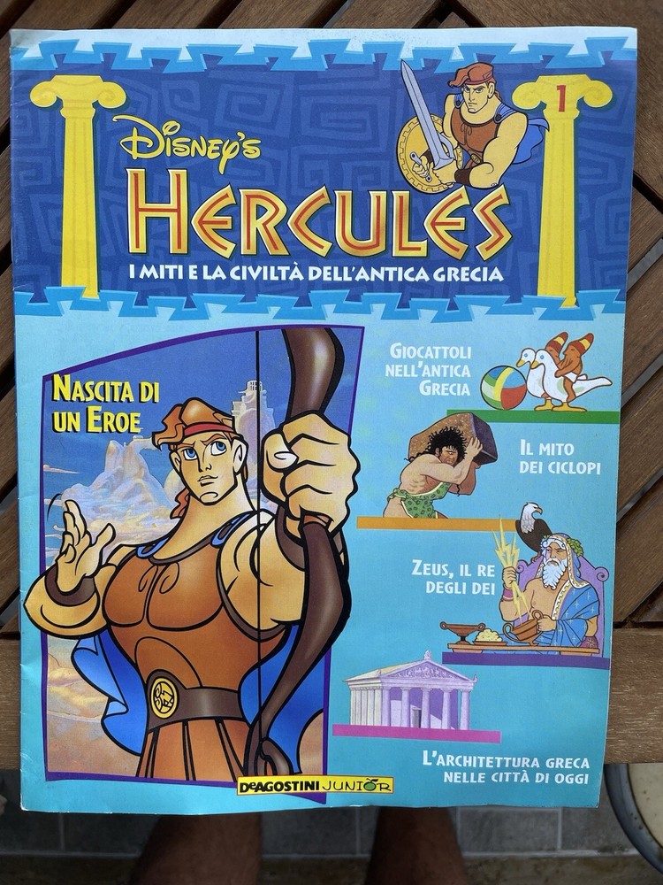 Disney Hercules Deagostini Junior Magazine