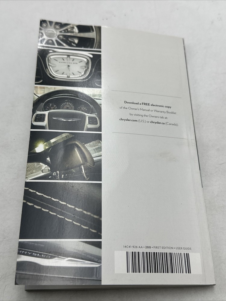 2014 Chrysler 200 user guide
