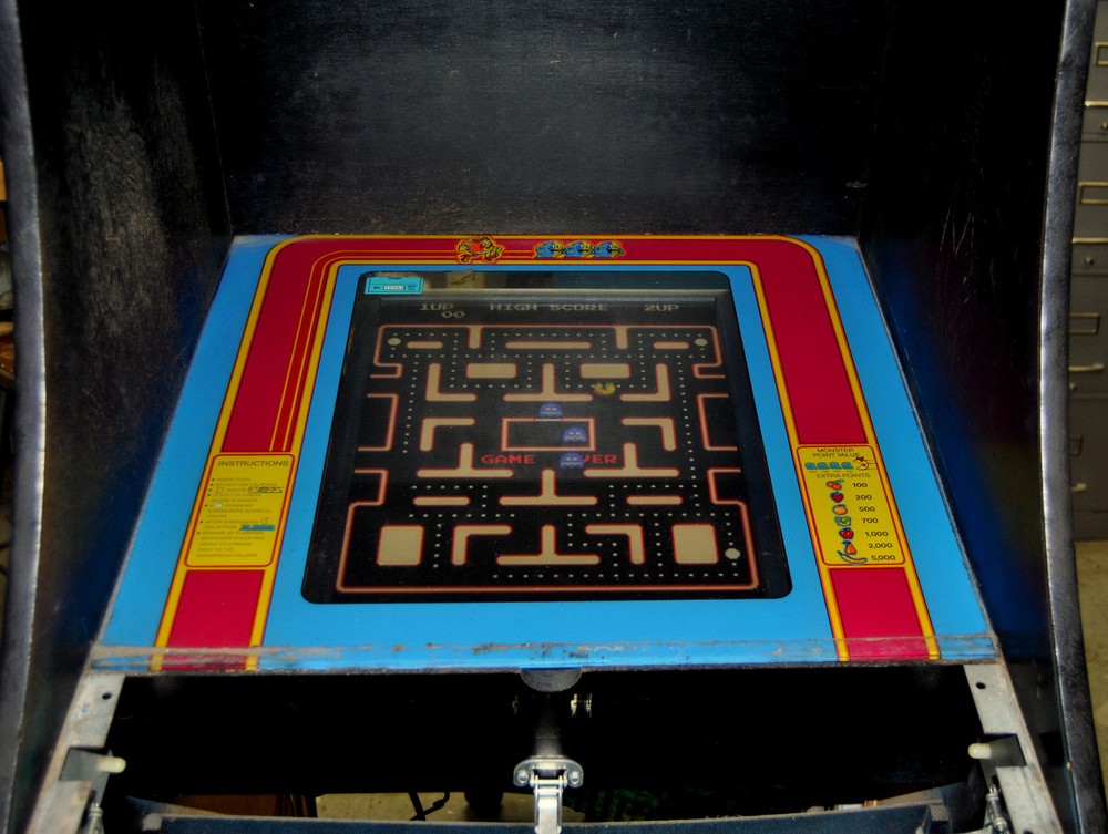 Ms Pacman  conversion to LCD