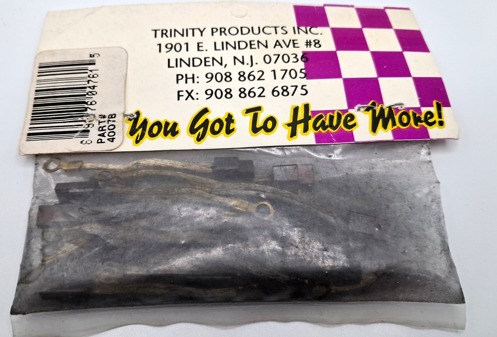 Trinity #4007b Timed Cut Motor Brushes ~ Package of 20 Pieces