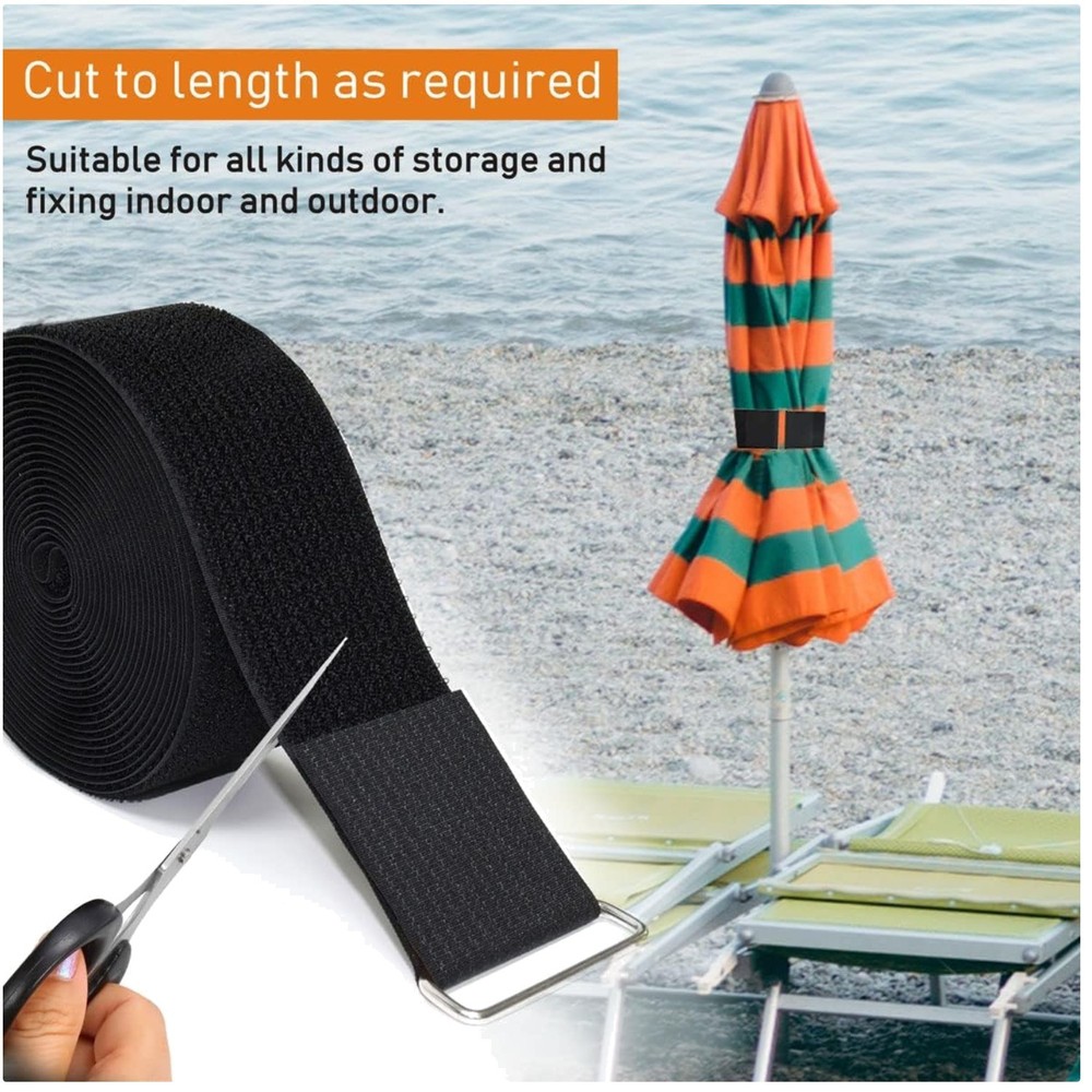 Adjustable Nylon Cable Ties for Storage, 20 Buckles