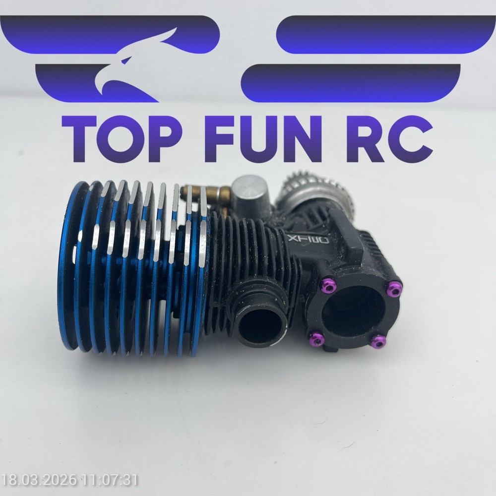 Rare NOSRAM RS.30 Monster XTEC .30 Size Nitro Engine w/ Filter & Carb