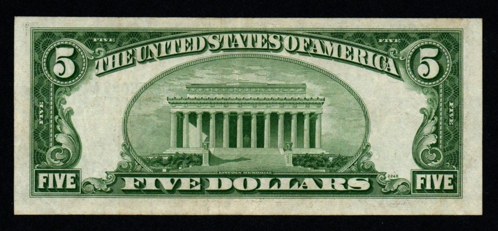 1953 $5 BEAUTIFUL UNC *STAR* SILVER CERTIFICATE!