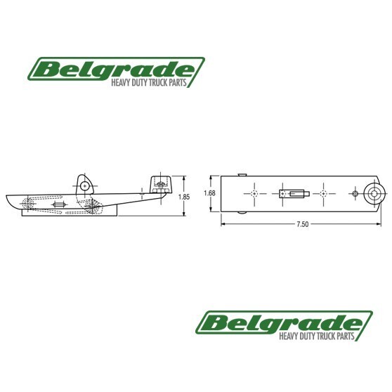 Belly Box Latch Assembly -024-03040