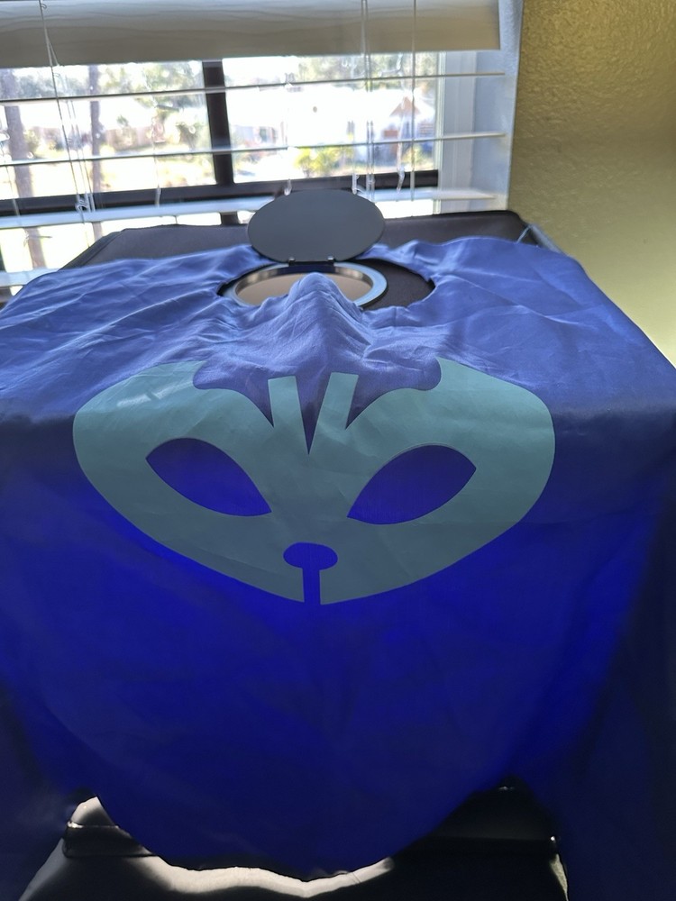 blue polyester PJ Masks Catboy Cape