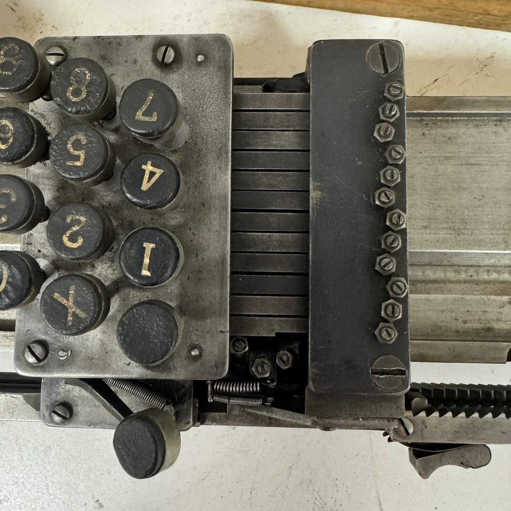 Antique Computer Tabulating Machine Co 1901 Frederick Hart & Co Herman Hollerith