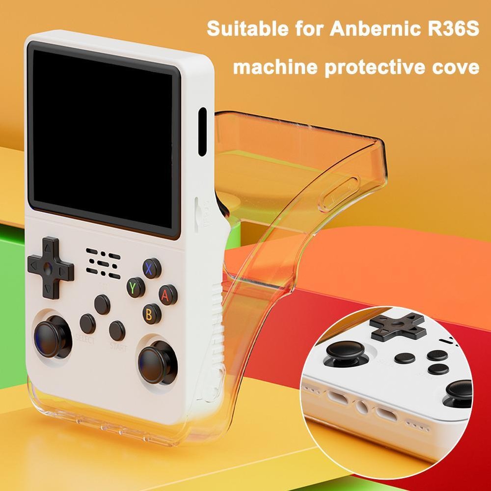 Handheld Protective Case Transparents Handheld Game Console Protective Cove Z5F8