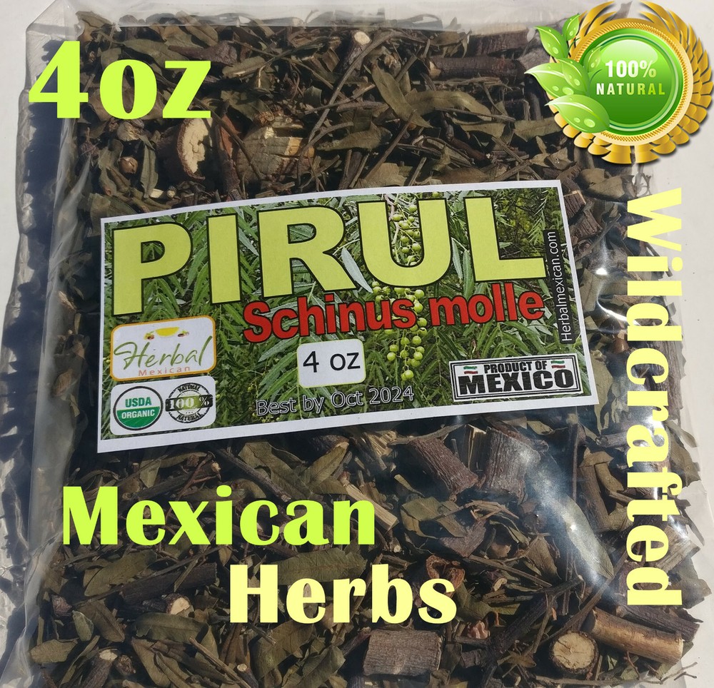 4oz Pirul Hierba Schinus molle false pepper tree California Peruvian pepper tree