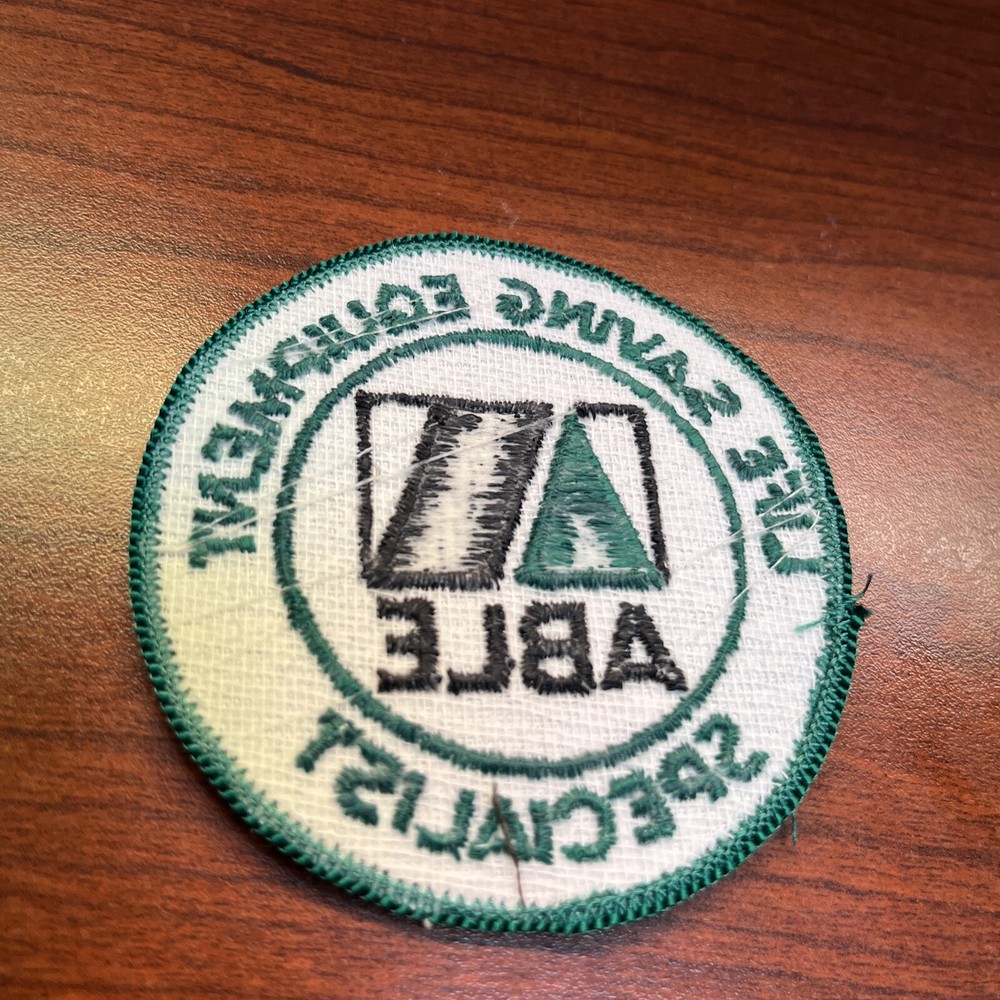 Life Saving Equipment Specialist ABLE Patch 3 inch circle