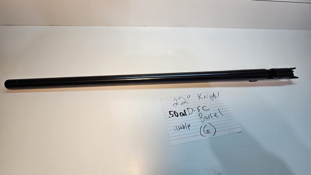 Knight Disc Inline Muzzleloader 22" Barrel Without Breech  (G)