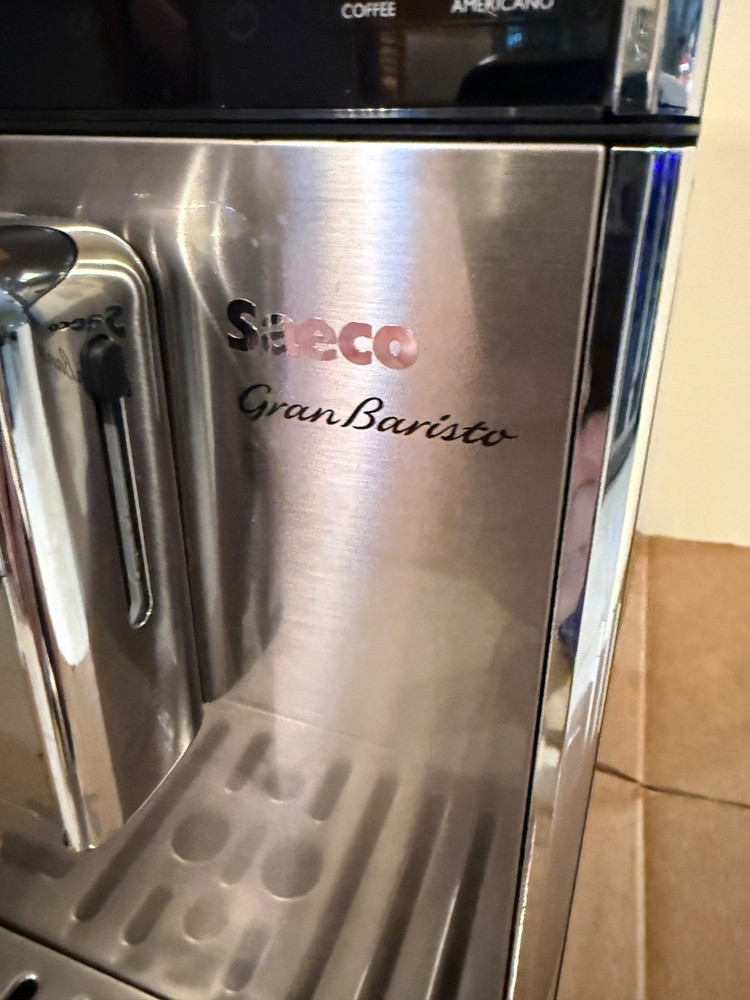 Saeco Gran Baristo SUPER-AUTOMATIC ESPRESSO MACHINE