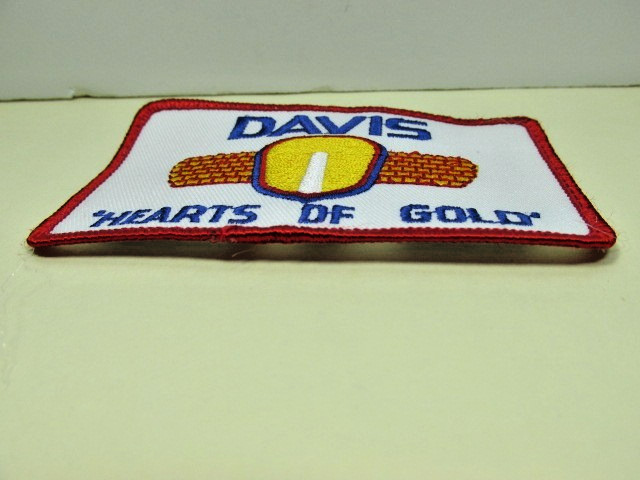 Davis Seed Corn Patch Vintage Agriculture Advertising Patch