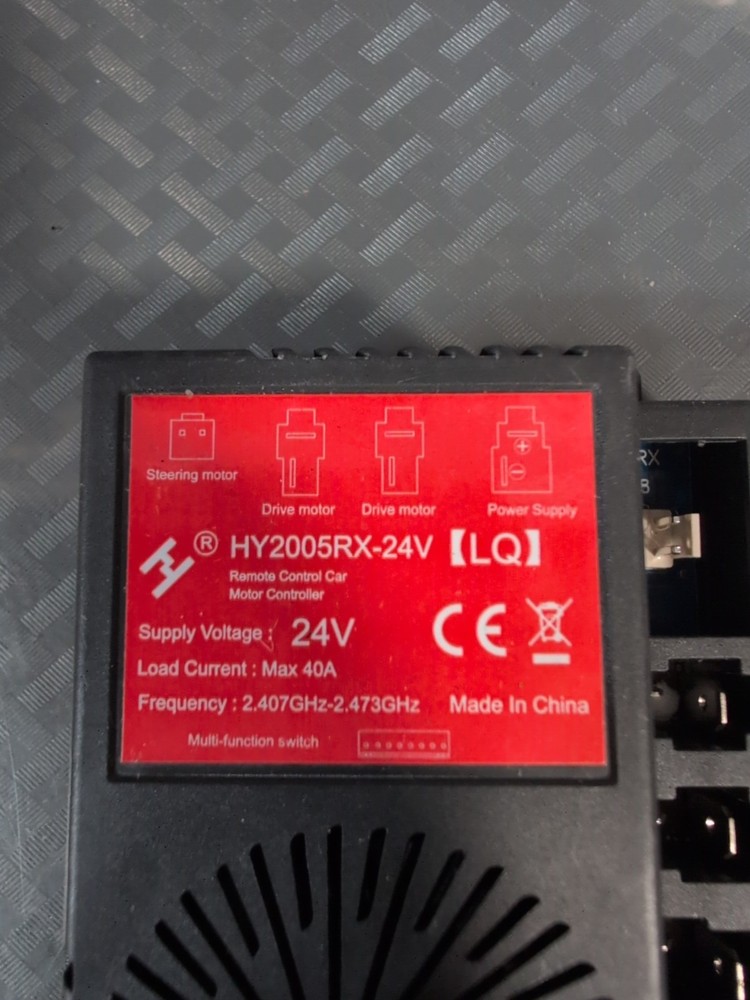 HY2005RX-24V Remote Control Box Receiver 2.4G Bluetooth *Open Box* #54