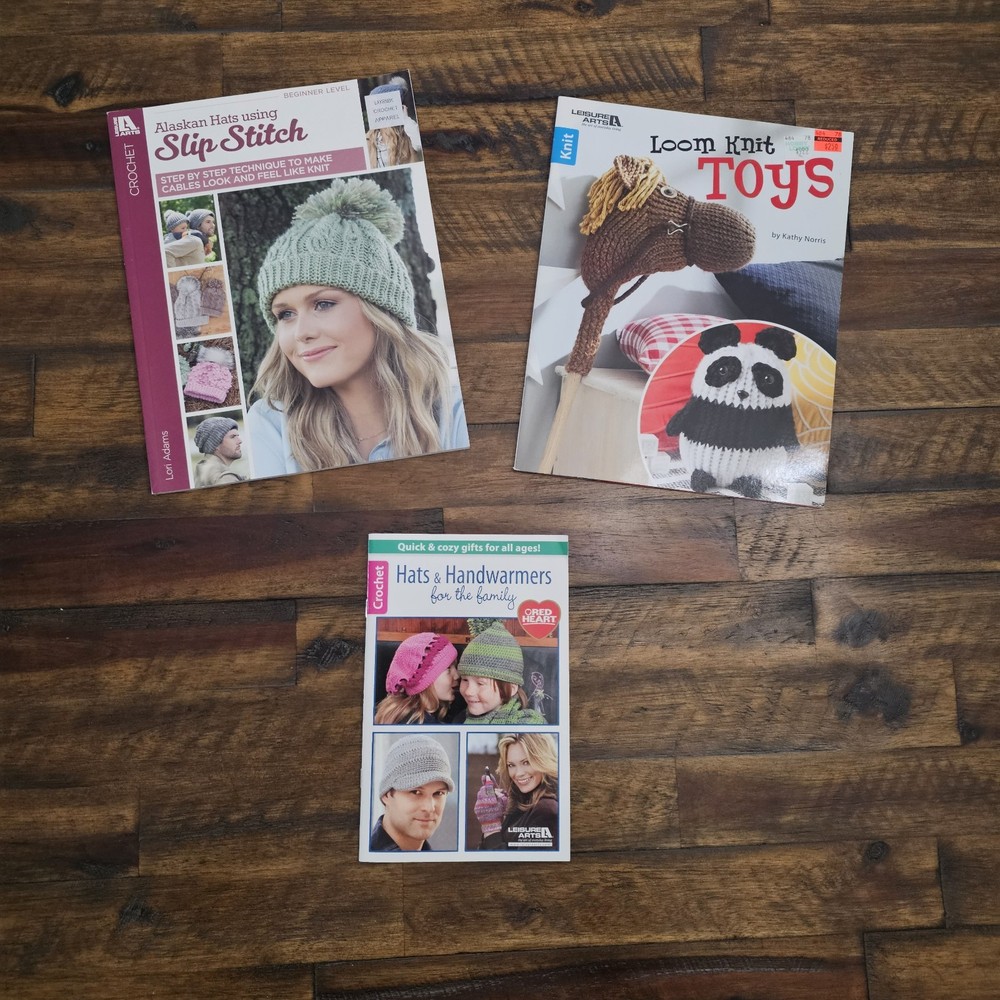 Leisure Arts Book Lot. 21 Pattern Boks