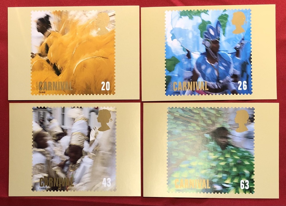 1998 PHQ200 Postcard x 4 - Carnival