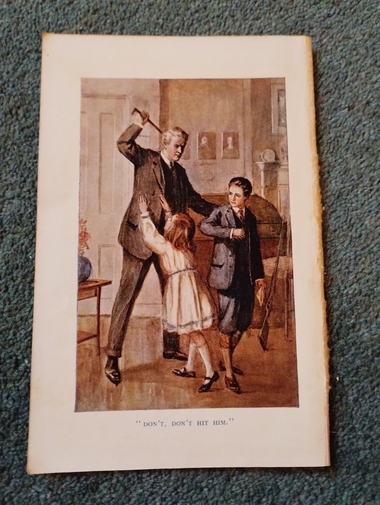 Sk237 Ephemera  1920 Book Plate Don't Hit Him
