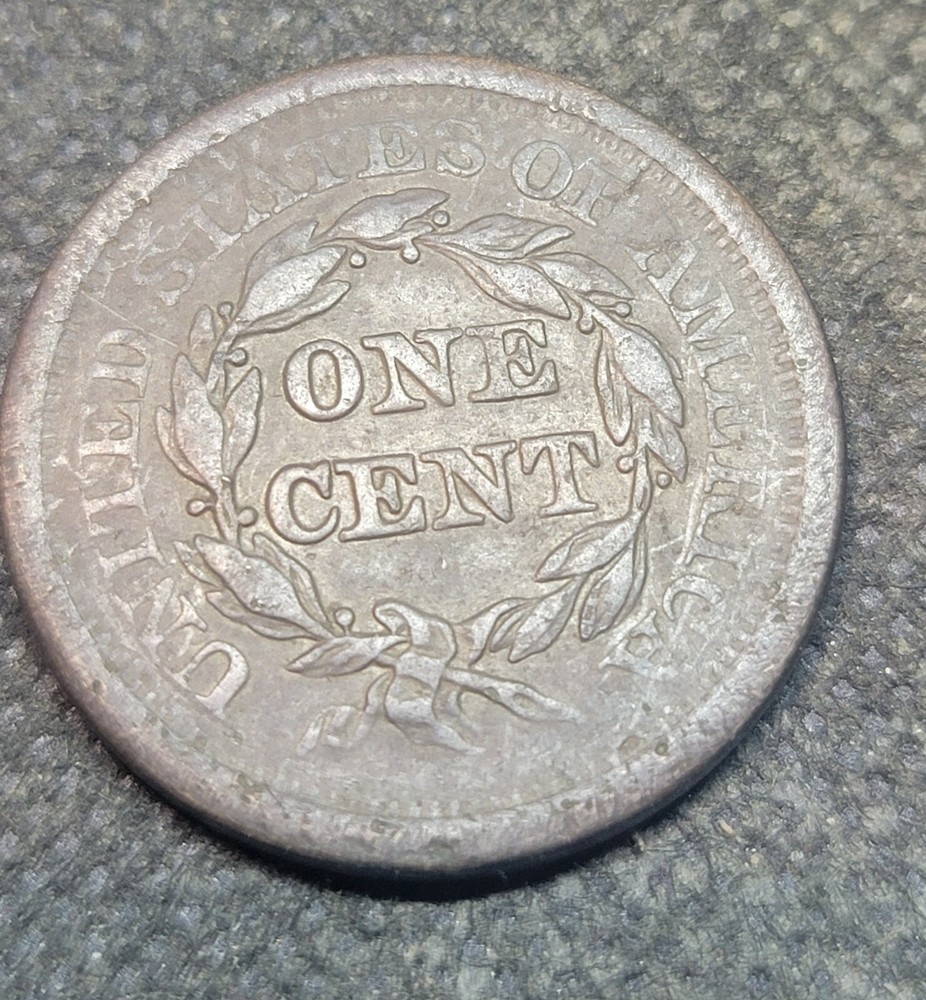 1851 BETTER GRADE LARGE CENT L1151