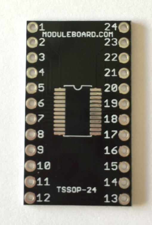 TSSOP-24 Breakout Board Adapter for Prototyping