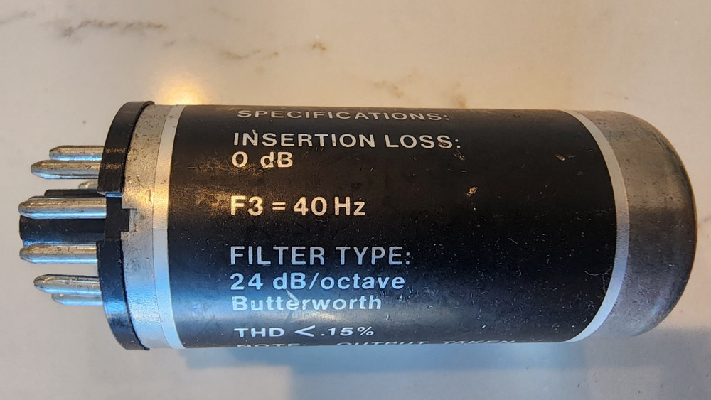 Peavey PL-Subsonic Filter