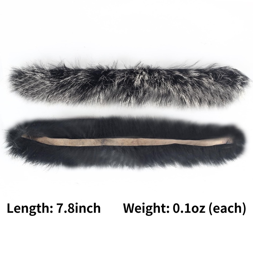 Archery Bow String Silencers - 2 Pair Rabbit Fur String Dampener & String Sep...