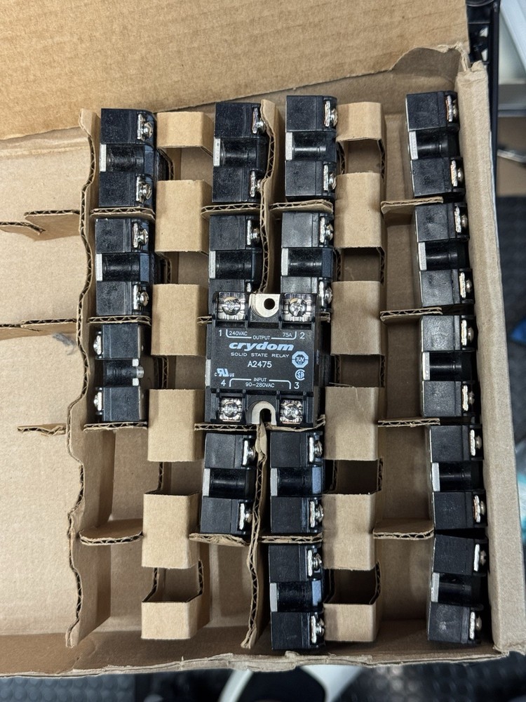 Crydom (A2475) Solid State Relay, 90-280 VAC, 75A
