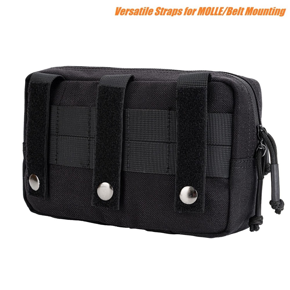 Dotacty Mini Modular Admin Pouch Tactical MOLLE Utility Tool for Black