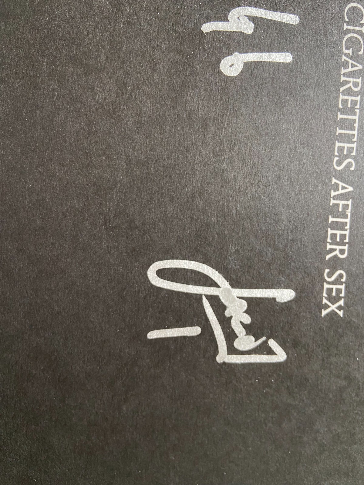 CIGARETTES AFTER SEX BAND SIGNED VINYL ALBUM CRY 1. X GREG GONZALEZ +2 CAS JSA