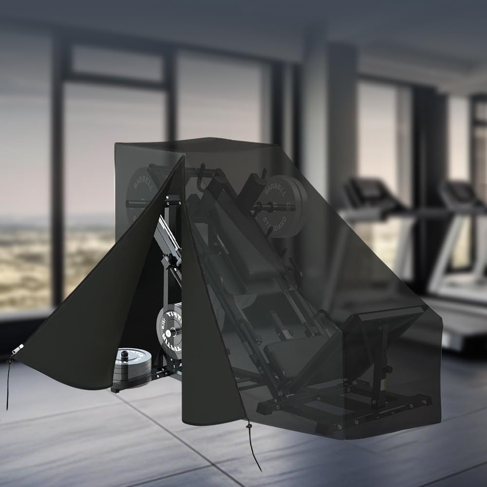 Leg Press Machine Cover, Waterproof Dustproof Leg Press Hack Squat Machine Co...