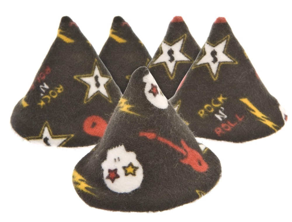 Pee pee Teepee Skulls Black Cello Bag, Rock & Roll