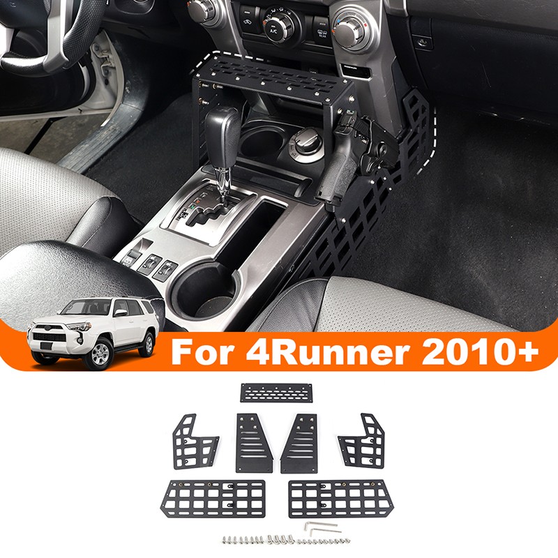 Fits For 4runner 2010+ Center Console MOLLE PANEL Bracket Rack