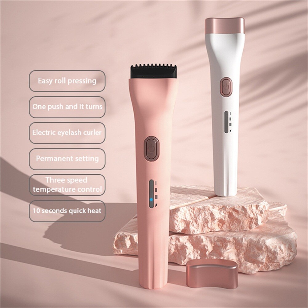 Electric Eyelash curler Triple Precision Temperature Mini Size Makeup Tools