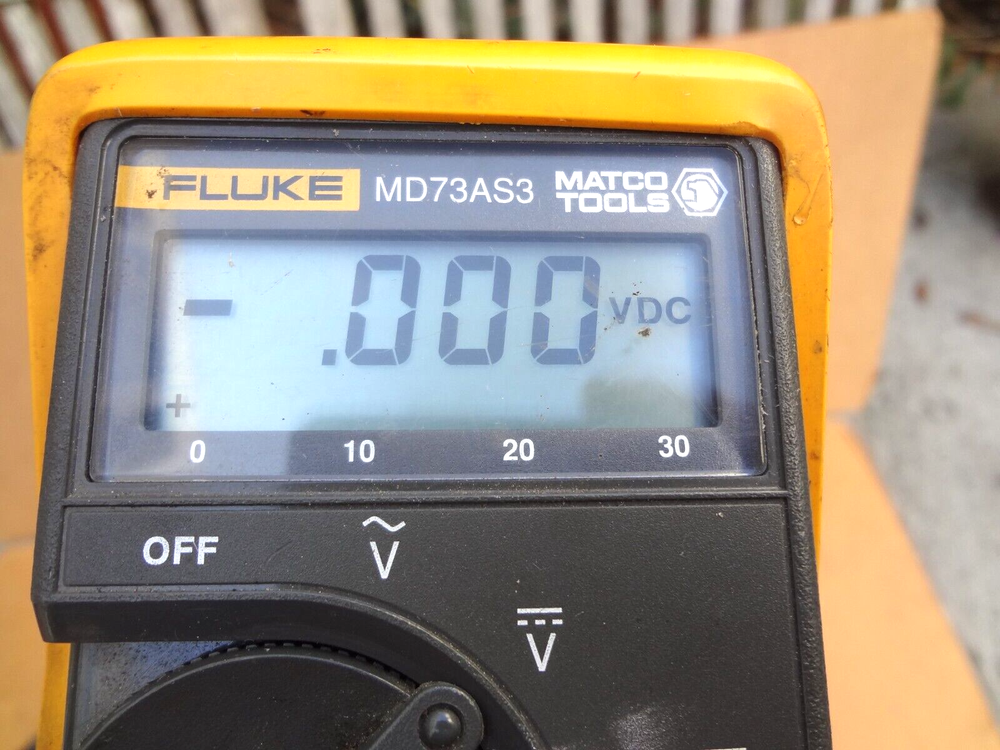 FLUKE/MATCO TOOLS Automotive Multimeter MD73AS3