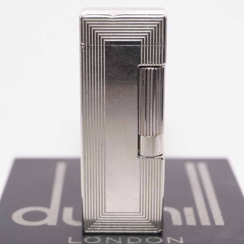 Dunhill Lighter Palladium _Ultrasonically cleaned _Working
