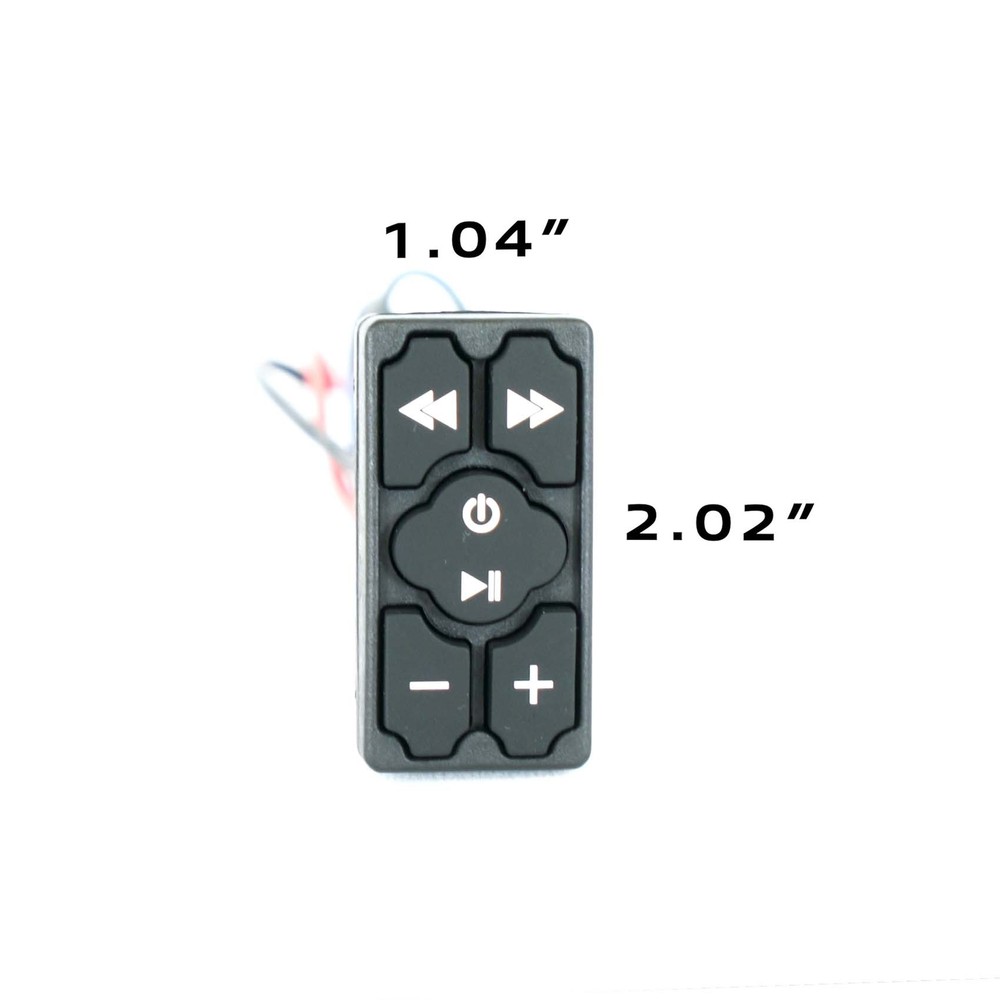 Rockville Rocker Switch Bluetooth Controller For 2017 Kawasaki Mule Pro-Fit