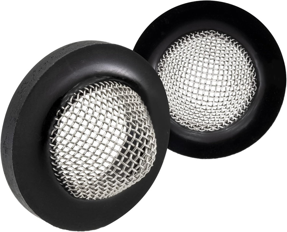 2 Pack RV Screen Washer Filter | Replacement for Garden Hose, City Water Fill, G
