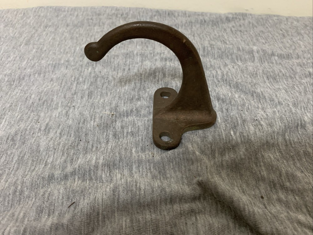 Antique Solid Cast Brass Coat Hook
